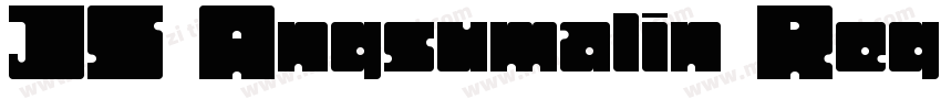 JS Angsumalin Regular字体转换